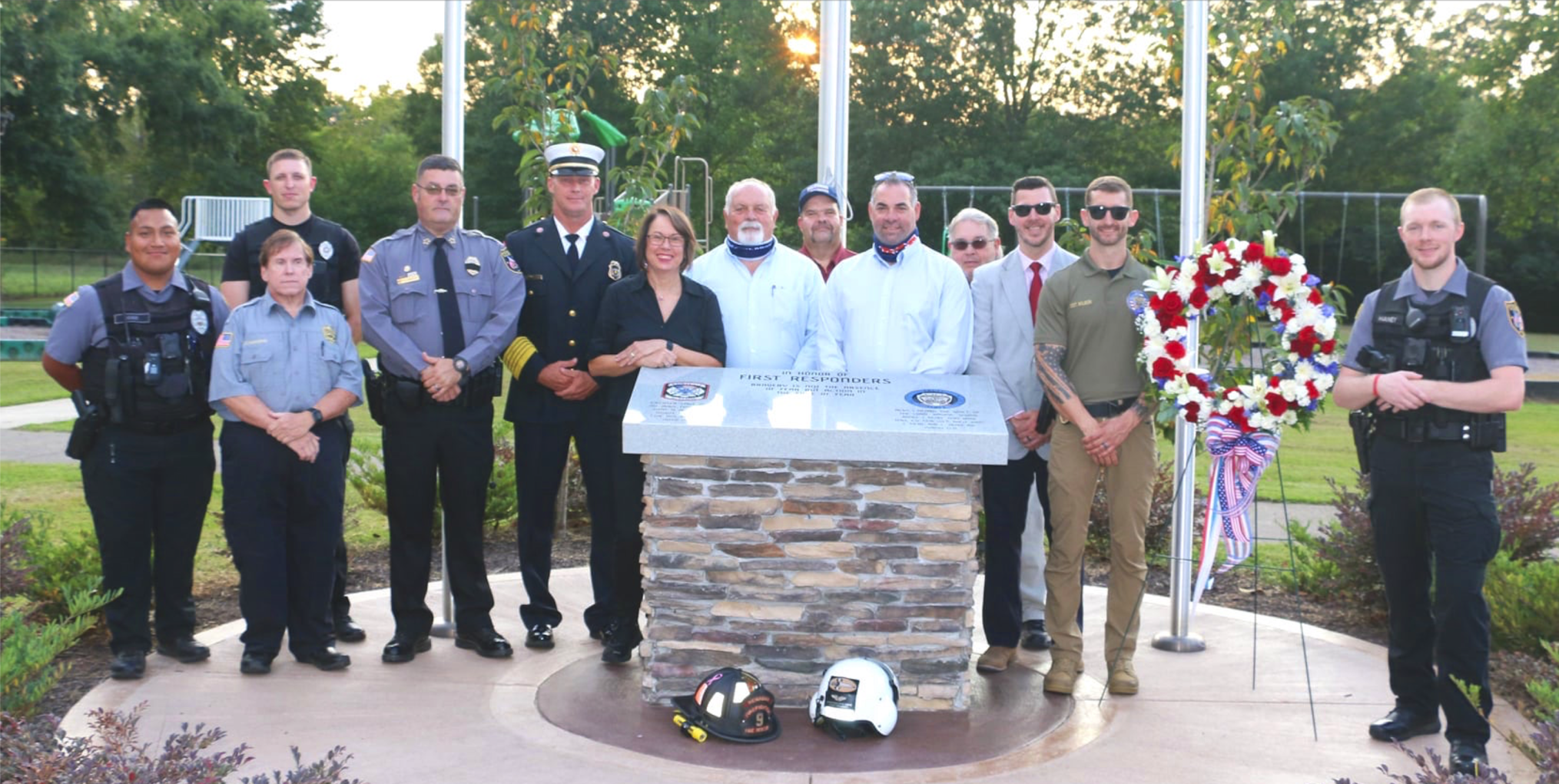 Rainsville holds ceremony at First Responder Memorial